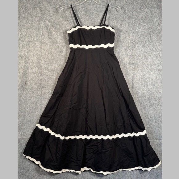 Sim & Sam | Dresses | Sim Sam Sleeveless Maxi Dress Tiered Ric Rac ...